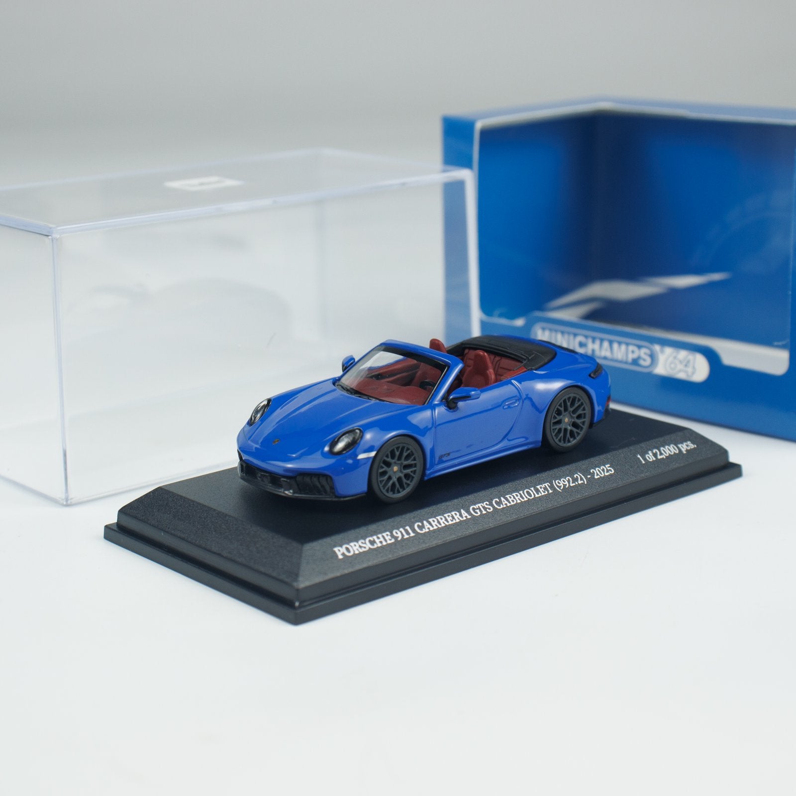 Minichamps 1:64 PORSCHE 911 (992.2) CARRERA GTS CABRIOLET CLDC Minichamps 1:64 PORSCHE 911 (992.2) CARRERA GTS CABRIOLET CLDC