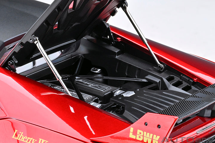 AUTOart 1:18 Liberty Walk LB Silhouette Works Huracan GT Red