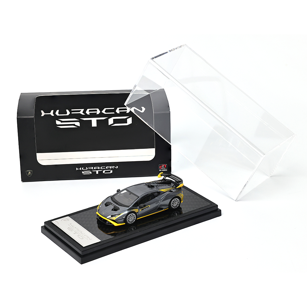 LCD 1:64 Lamborghini Huracan STO Silver Grey 2025 APA xp special