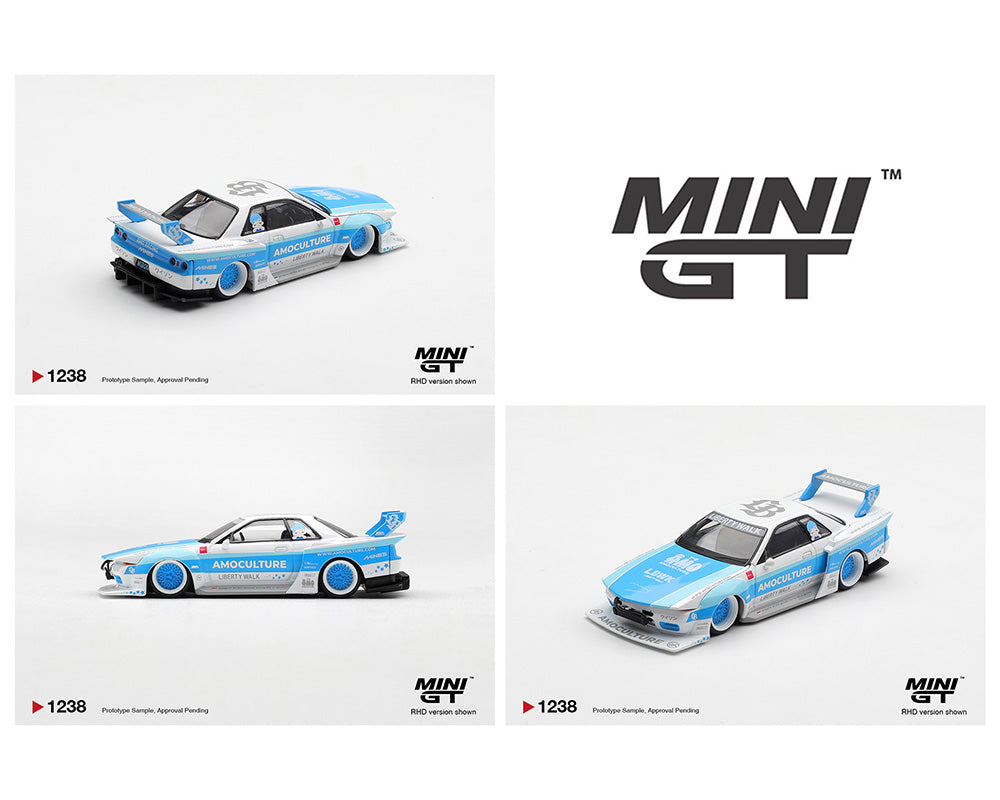 Preorder] Mini GT 1:64 Nissan Skyline GT-R (R32) LBWK Kaido Works