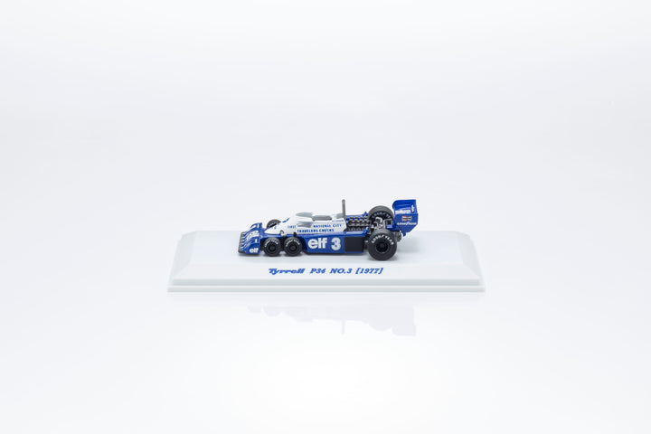 Kyosho 1:64 TYRRELL P34 (1977) No.3 and No.4 (2 Versions)