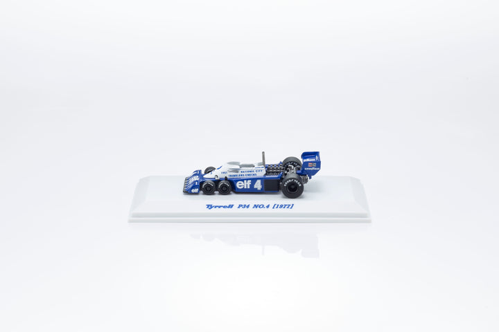 Kyosho 1:64 TYRRELL P34 (1977) No.3 and No.4 (2 Versions)