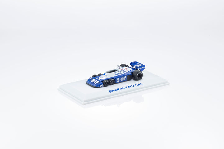 Kyosho 1:64 TYRRELL P34/2 (1977) No.3 and No.4 (2 Versions)