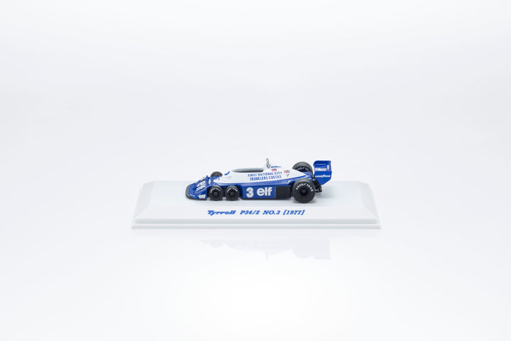 Kyosho 1:64 TYRRELL P34/2 (1977) No.3 and No.4 (2 Versions)