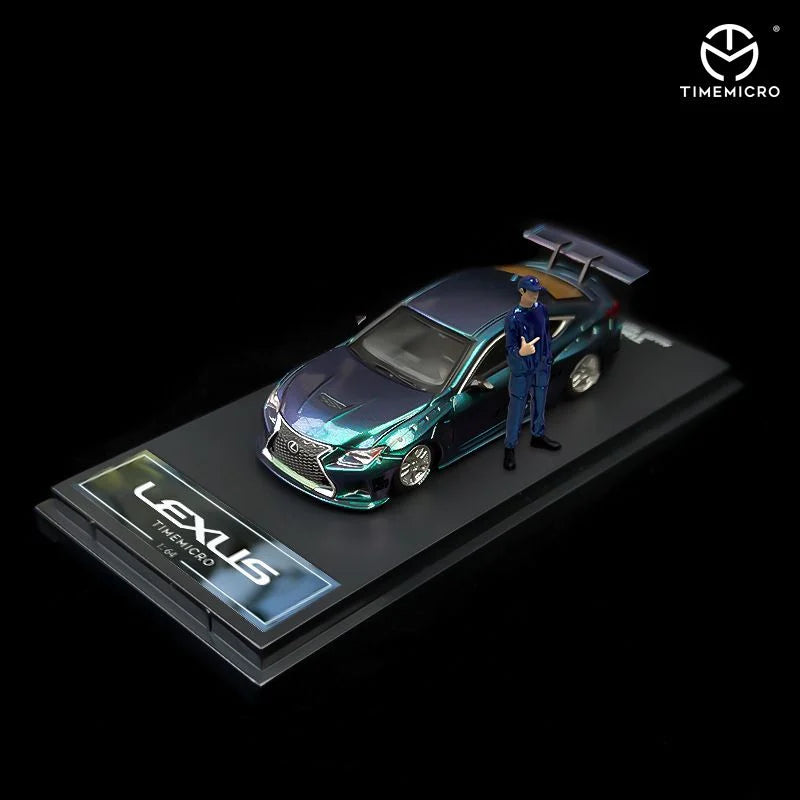 TimeMicro 1 64 Lexus RCF Magic Purple Green Horizon Diecast