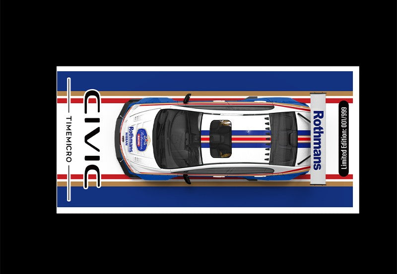 TimeMicro 1:64 Honda Civic (4 Versions)