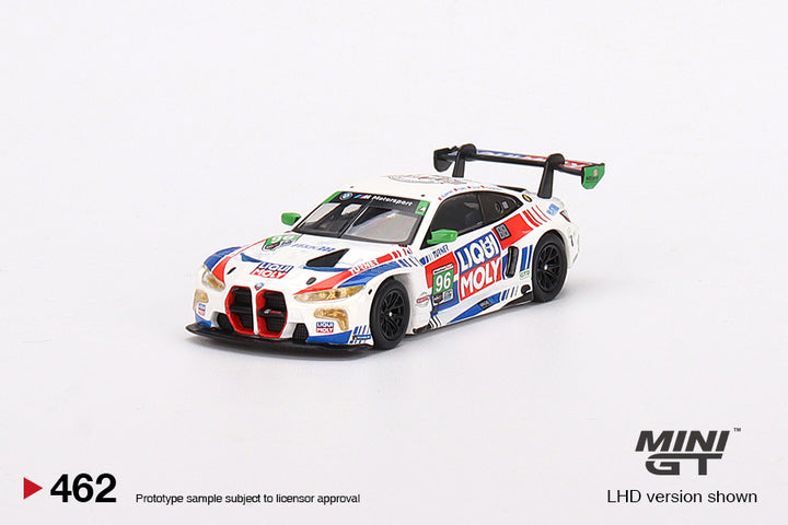 Mini GT 1:64 BMW M4 GT3 #96 Turner Motorsports 2022 IMSA Daytona 24 Hrs LHD MGT00462