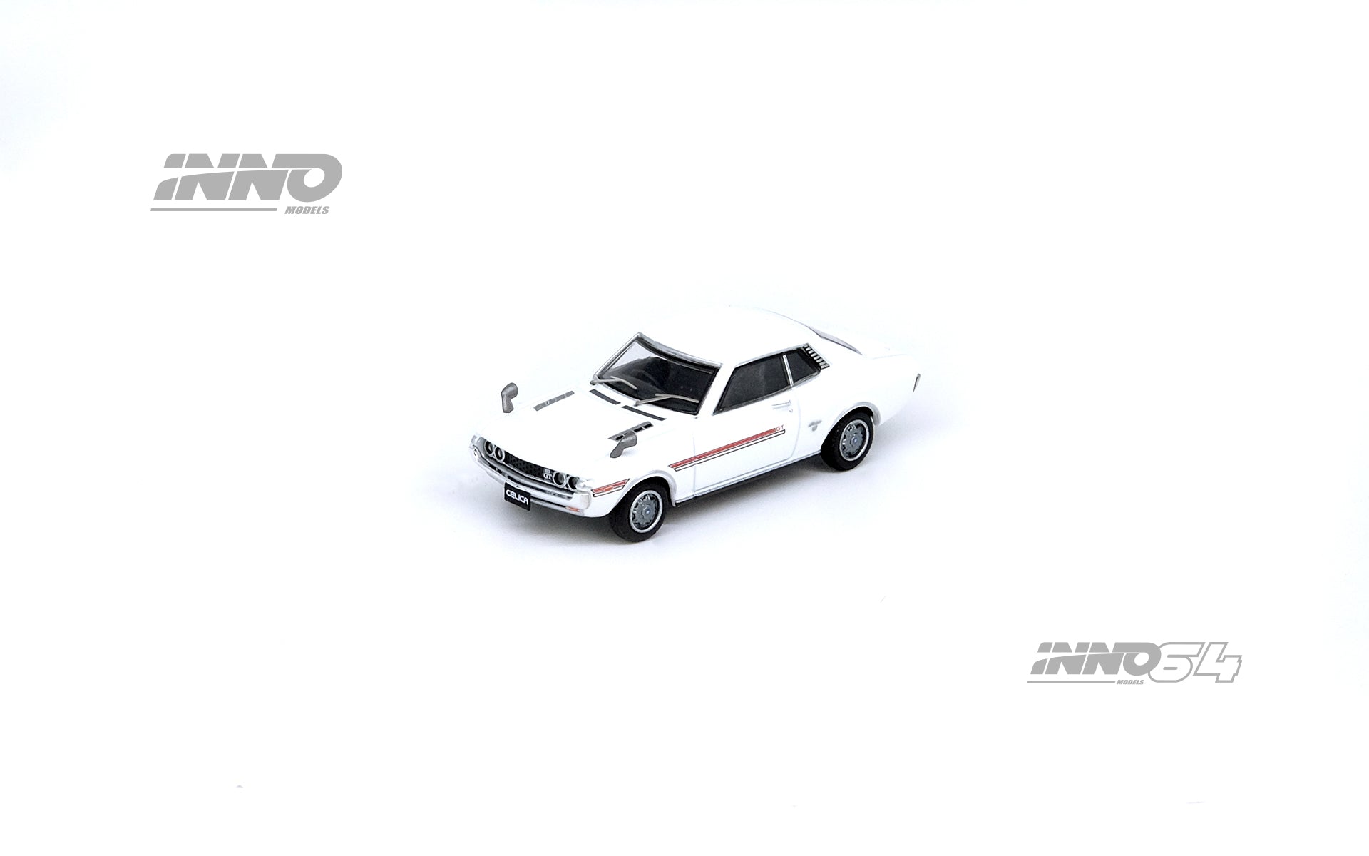 Inno64 1:64 Toyota Celica 1600GT (TA22) White IN64-1600GT-WHI