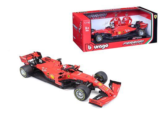Bburago 1:18 Racing - F1 2019 Ferrari Charles Leclerc Red