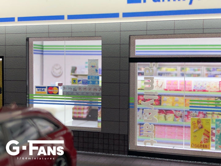 G.Fans 1:64 Family Mart Diorama 710021