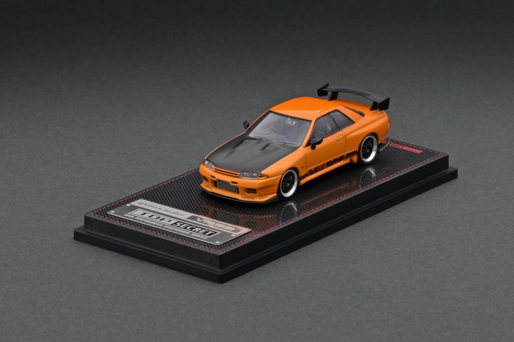 Ignition Model 1:64 TOP SECRET GT-R (VR32) Yellow Orange Metallic