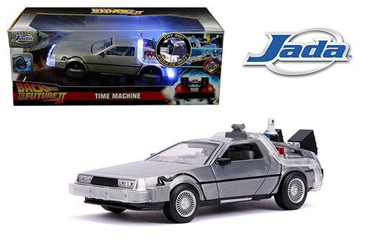 Jada 1:24 - Back to The Future Time Machine Light Silver - Horizon Diecast