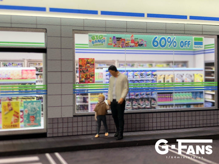 G.Fans 1:64 Family Mart Diorama 710021