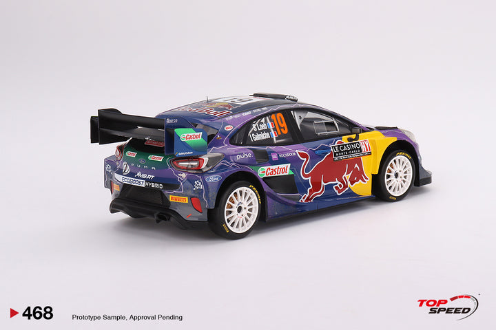 Topspeed 1:18 Ford Puma Rally1 #19 M-Sport Ford WRT 2022 TS0468