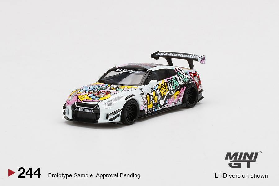 [Preorder] Mini GT 1:64 LB★WORKS Nissan GTR R35 Type 2 LBWK Kuma Graffiti