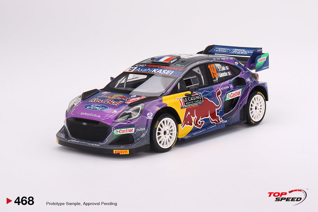 Topspeed 1:18 Ford Puma Rally1 #19 M-Sport Ford WRT 2022 TS0468