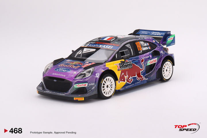 Topspeed 1:18 Ford Puma Rally1 #19 M-Sport Ford WRT 2022 TS0468