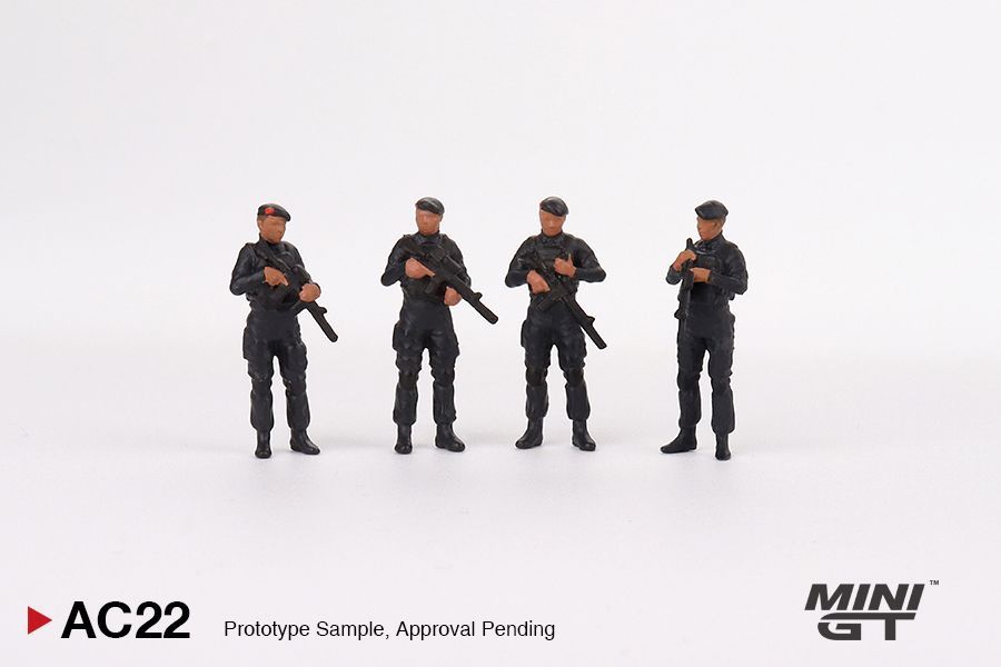 Mini GT 1:64 Figure Mobile Brigade Corps (KORPS BRIMOB) MGTAC22