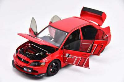 Super A 1:18 Mitsubishi Lancer Evolution EVO9 Ralliart RHD Red
