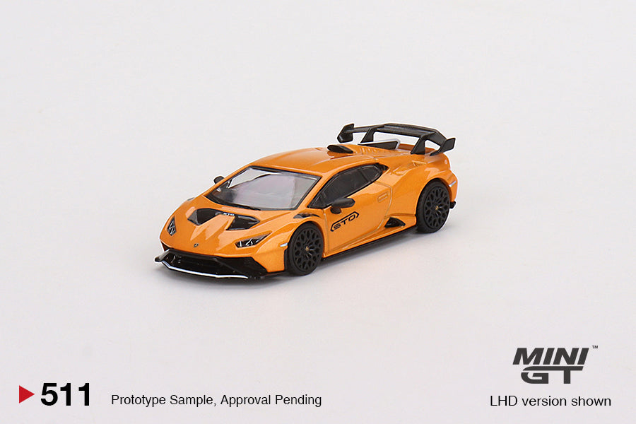 Mini GT 1:64 Lamborghini Huracán STO Arancio Borealis