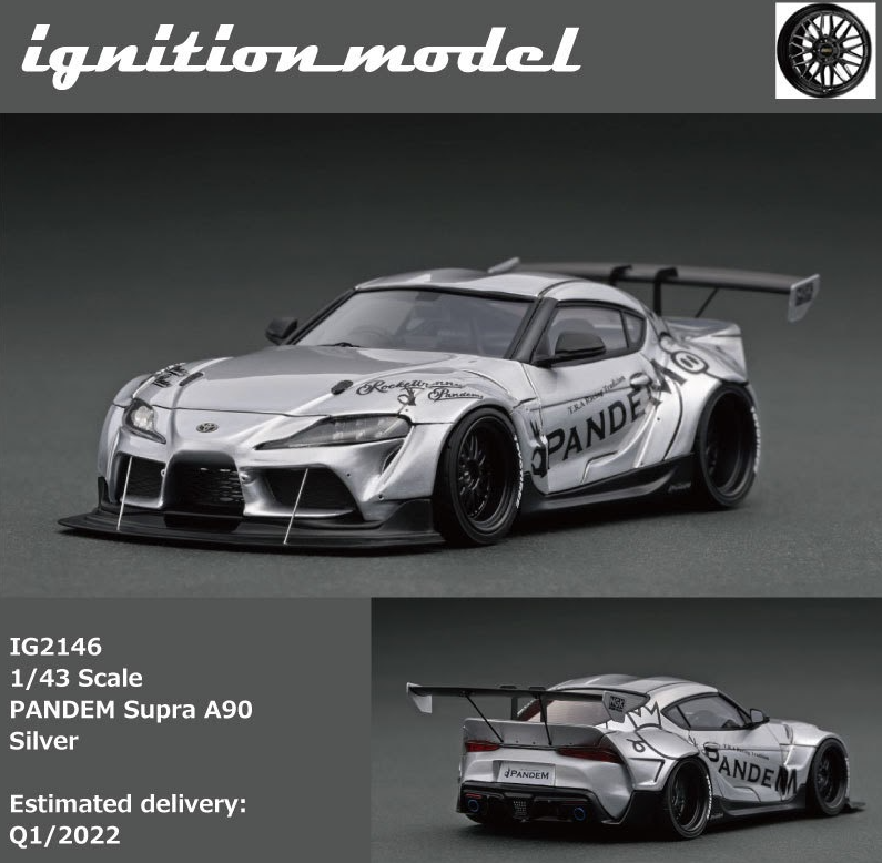 Ignition Model 1:43 PANDEM Supra A90 Silver – Horizon Diecast