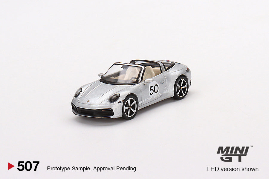ミニカー MINI GT Porsche 911 Targa 4S Heritage 1/64 Mini GT Porsche 911 992 Targa 4S Heritage Design