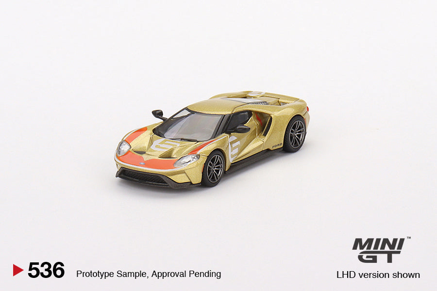 MINI GT 1/64 フォード GT ホルマン・ムーディ 536 Mini GT 1:64 Ford GT Holman Moody Heritage Edition LHD MGT00536