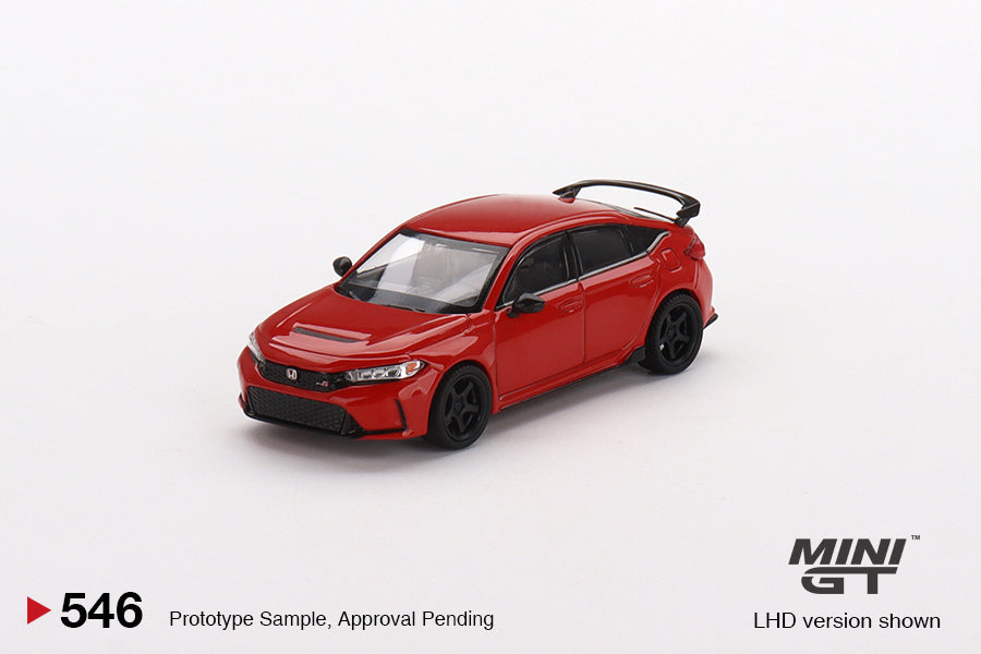 Mini GT 1:64 Honda Civic Type R Rallye Red 2023 W/ Advan GT Wheel