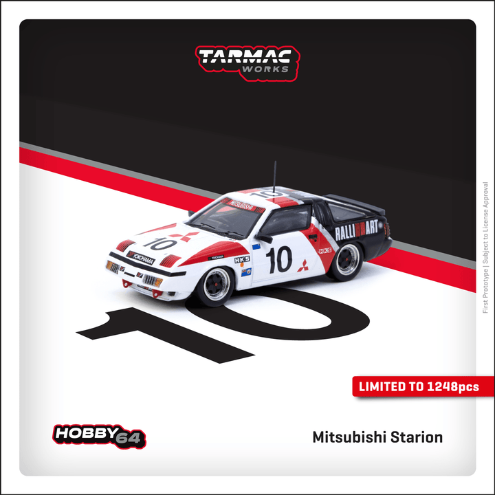 Tarmac Works 1:64 Mitsubishi Starion Macau Guia Race 1985 Michael Lieu T64-055-85MGP10