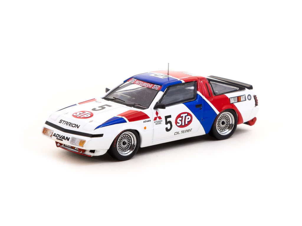 Tarmac Works 1:64 Mitsubishi Starion JTC 1987 高橋国光 / 中谷明彦 T64-055-87JTC05