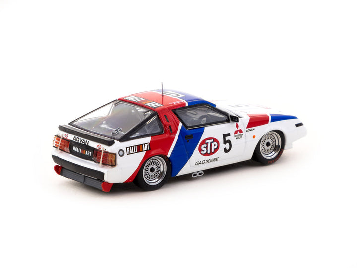 Tarmac Works 1:64 Mitsubishi Starion JTC 1987 高橋国光 / 中谷明彦 T64-055-87JTC05