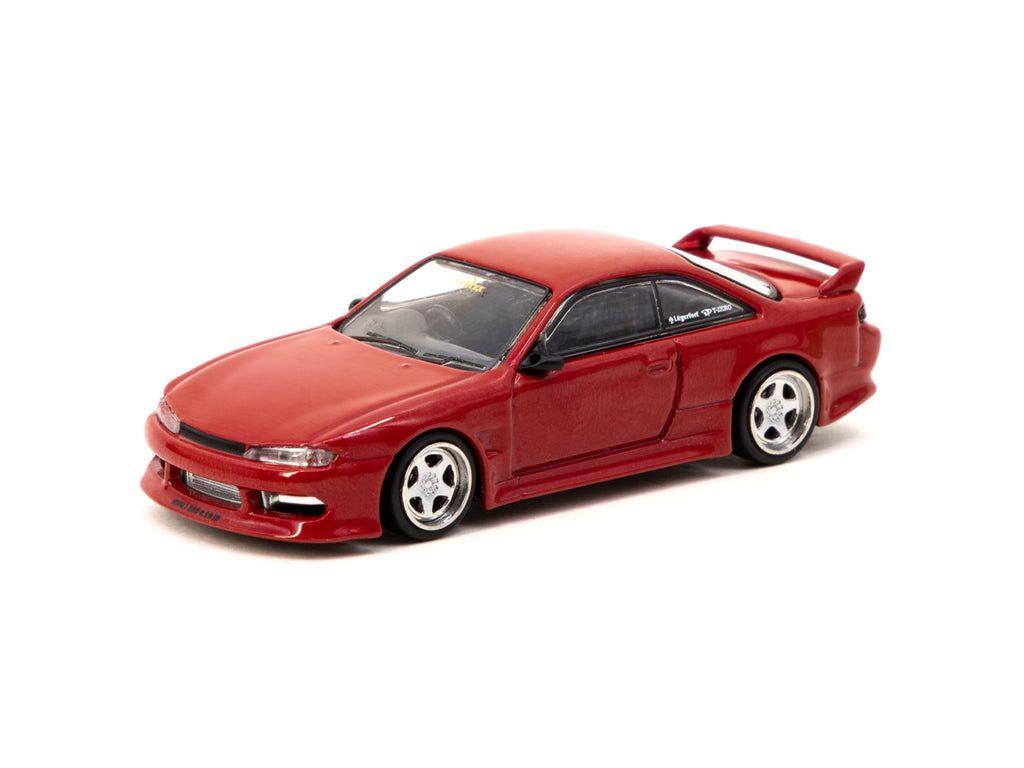 Tarmac Works 1:64 VERTEX Silvia S14 Red Metallic T64G-018-RE
