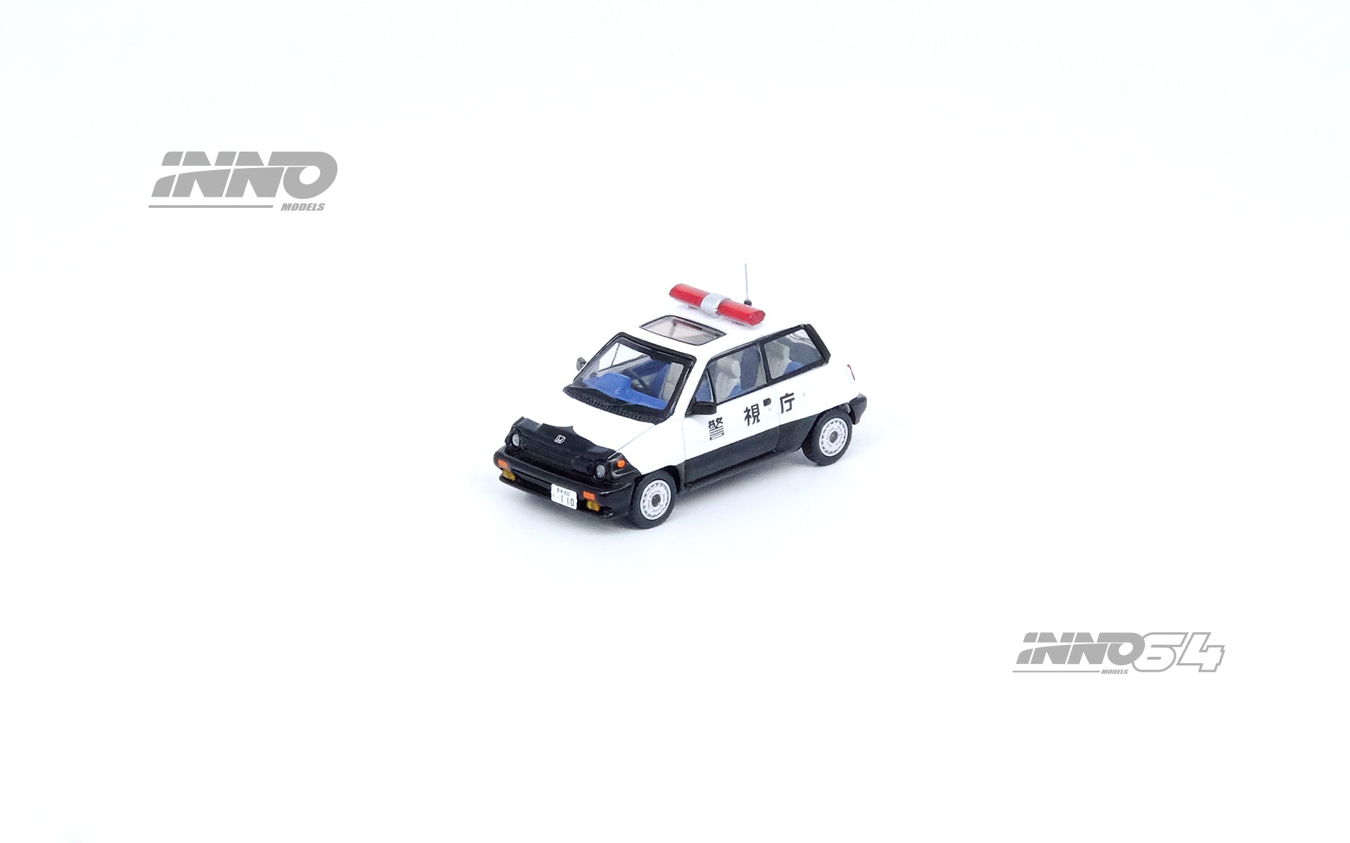 Inno64 1:64 Honda City Turbo II Japanese Police Car Concept Livery