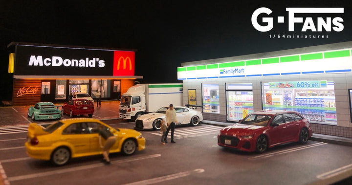 G.Fans 1:64 Family Mart Diorama 710021