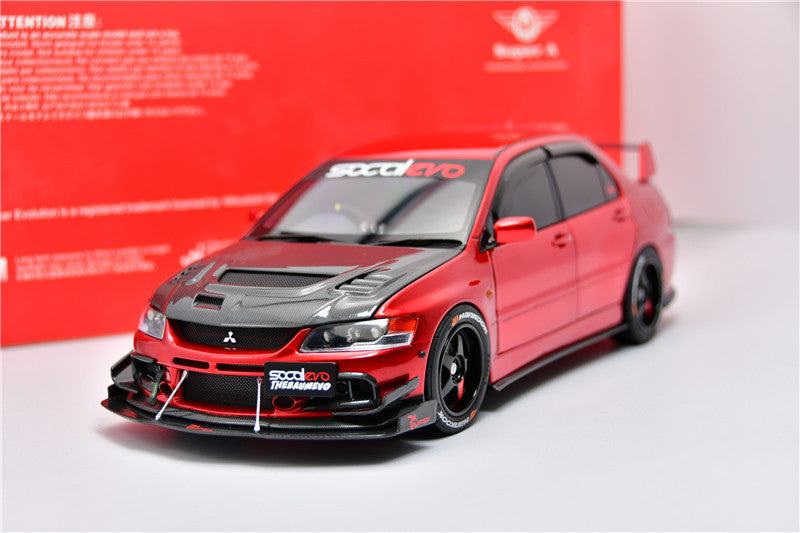 Super A 1:18 Mitsubishi Lancer Evolution EVO IX Metallic Red