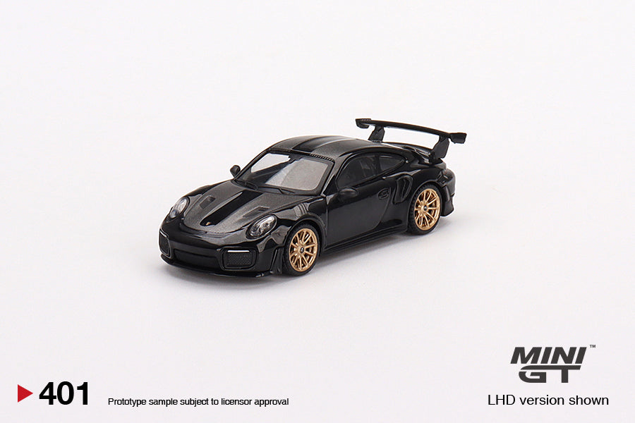 Mini GT 1:64 Porsche 911(991) GT2 RS Weissach Package Black