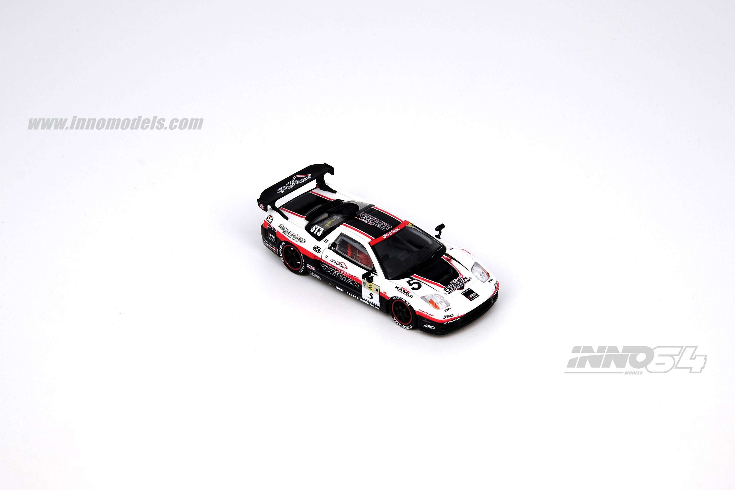 1/64 マッスルマシーン NSX 5 Inno64 HONDA NSX (NA2) #5 Team 5ZIGEN Super Taikyu 2009 IN64-NSX2