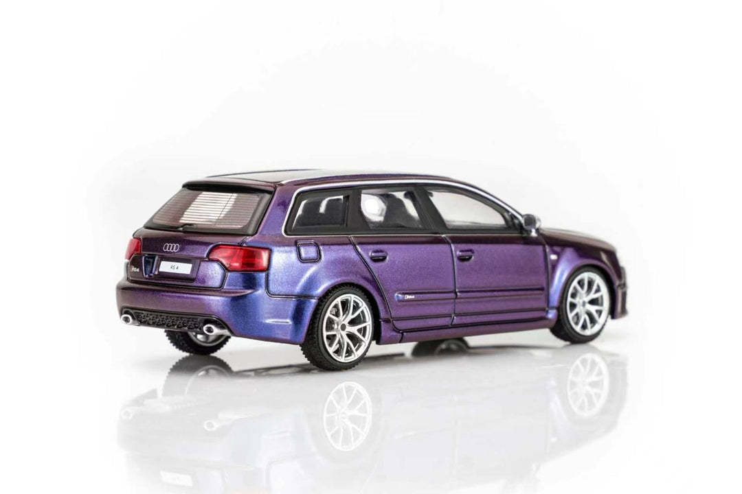 [Preorder] MOTORHELIX 1:64 Audi RS4 (B7) 2005 (3 Colours) M68307 / M68308 / M68311