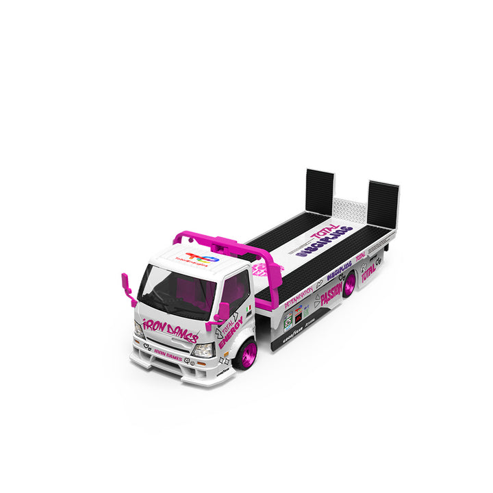 [Preorder] Cool Car 1:64 Hino H300 FLATBED TRANSPORT TRAILER CC647230