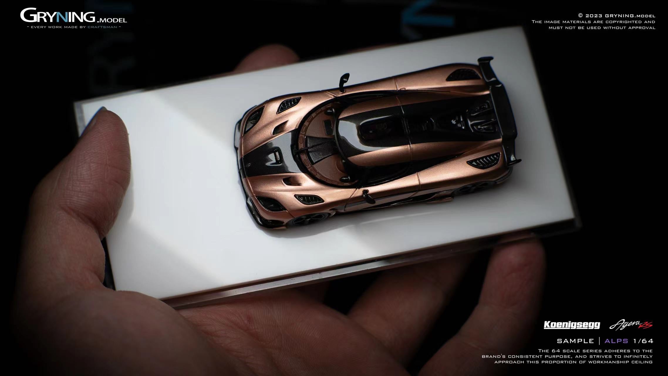 Gryning Model 1:64 Resin Koenigsegg Agera RS – Horizon Diecast