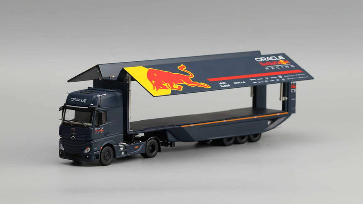 [Preorder] Cosmos 1:64 Mercedes Benz Actros - Red Bull Factory Team Livery