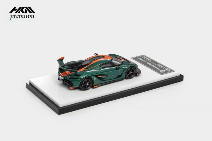 [Preorder] HKM Premium 1:64 Koenigsegg Jesko Attack - Carbon Green (2 Versions)
