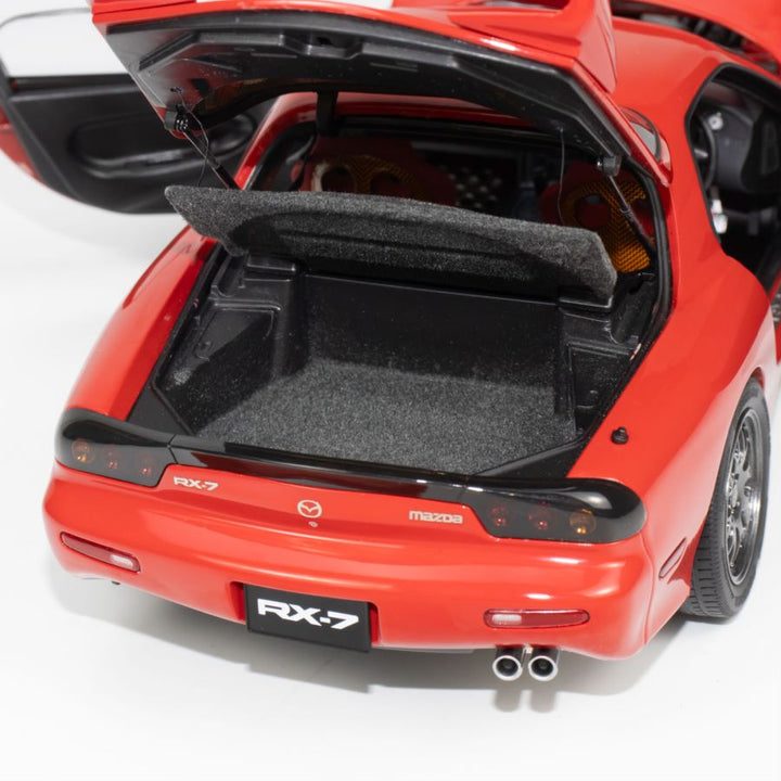 Polar Master 1:18 Mazda RX-7 Spirit R Diecast full open - Red
