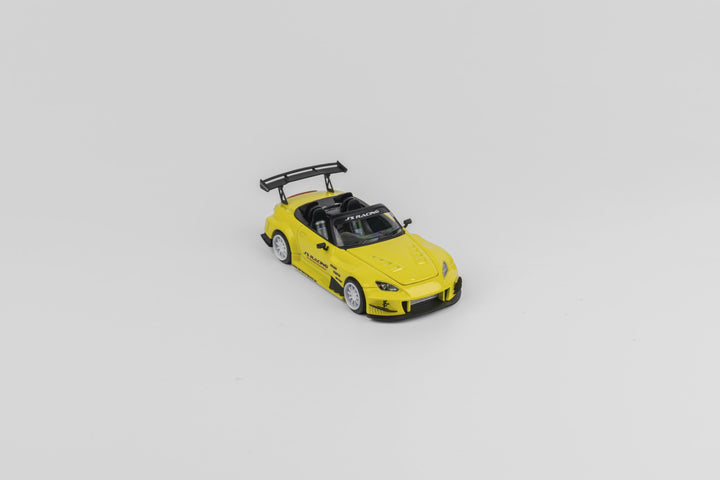 Microturbo 1:64 Custom S2000 JS Racing - Indy Yellow Pearl