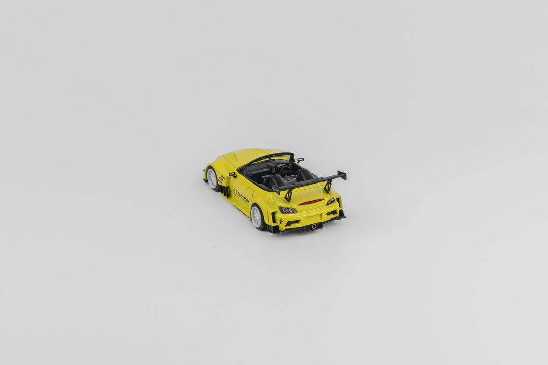 Microturbo 1:64 Custom S2000 JS Racing - Indy Yellow Pearl