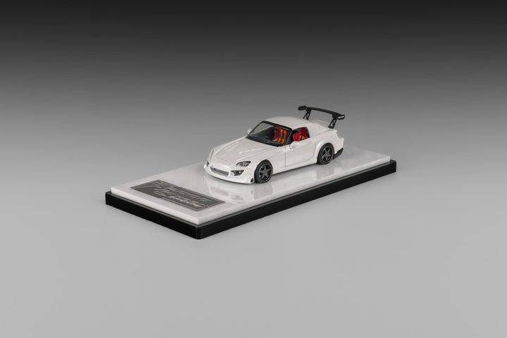 [Preorder] Microturbo 1:64 Custom S2000 Spoon Racing - White