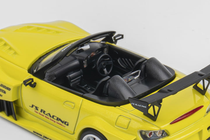 Microturbo 1:64 Custom S2000 JS Racing - Indy Yellow Pearl