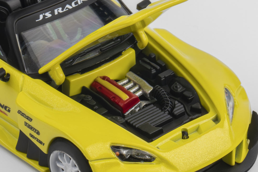 Microturbo 1:64 Custom S2000 JS Racing - Indy Yellow Pearl