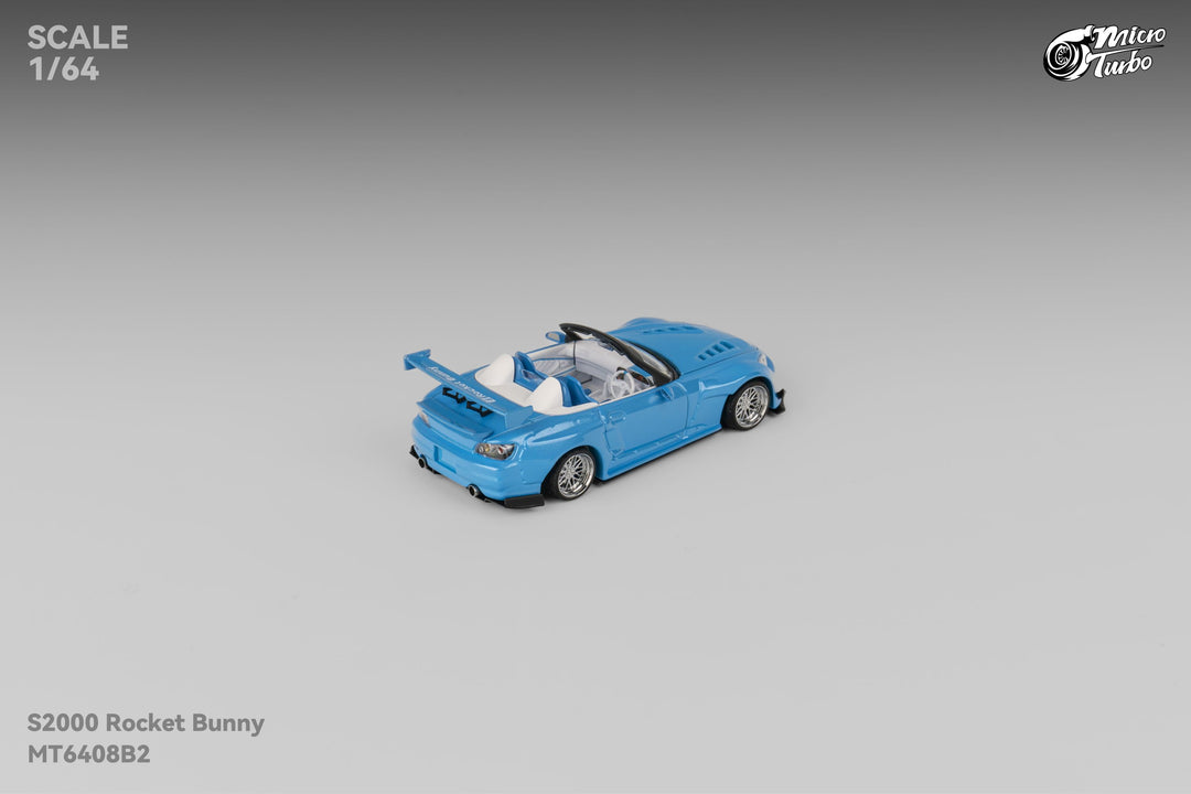 [Preorder] Microturbo 1:64 Custom S2000 RB - Metallic Blue