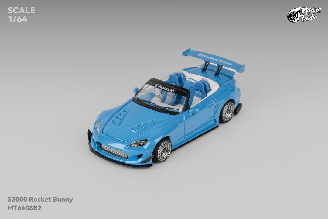 [Preorder] Microturbo 1:64 Custom S2000 RB - Metallic Blue